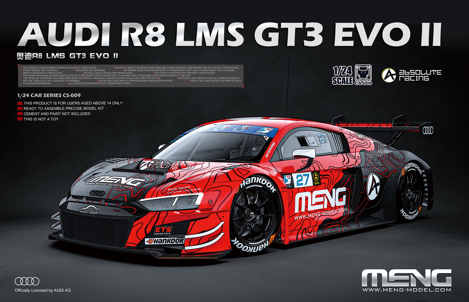 CS-009 Audi R8 LMS GT3 EVO II
