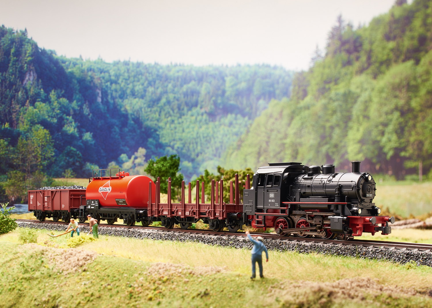 Märklin 29890 Dig.-Startpackung Güterzug mit BR 89.0