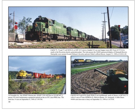 Morning Sun 7537 Peoria Rails 1980-2012