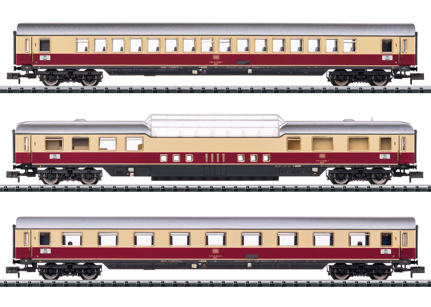 15368 DB Rheinpfeil Wagen-set 3-tlg Ep.4