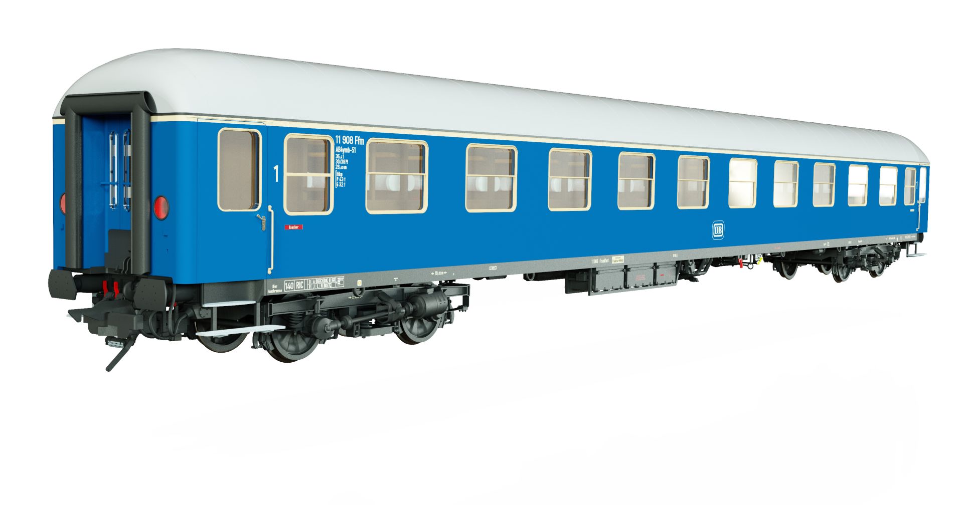 Lenz 41300-01 DB Schnellzugwagen A4üm-54 1. Kl. Ep.3b