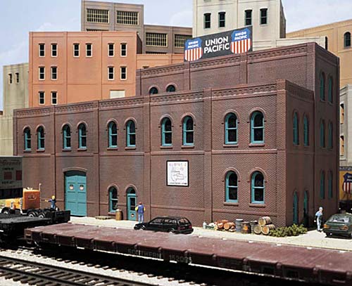 DPM36100 Arched Window Industrial Building