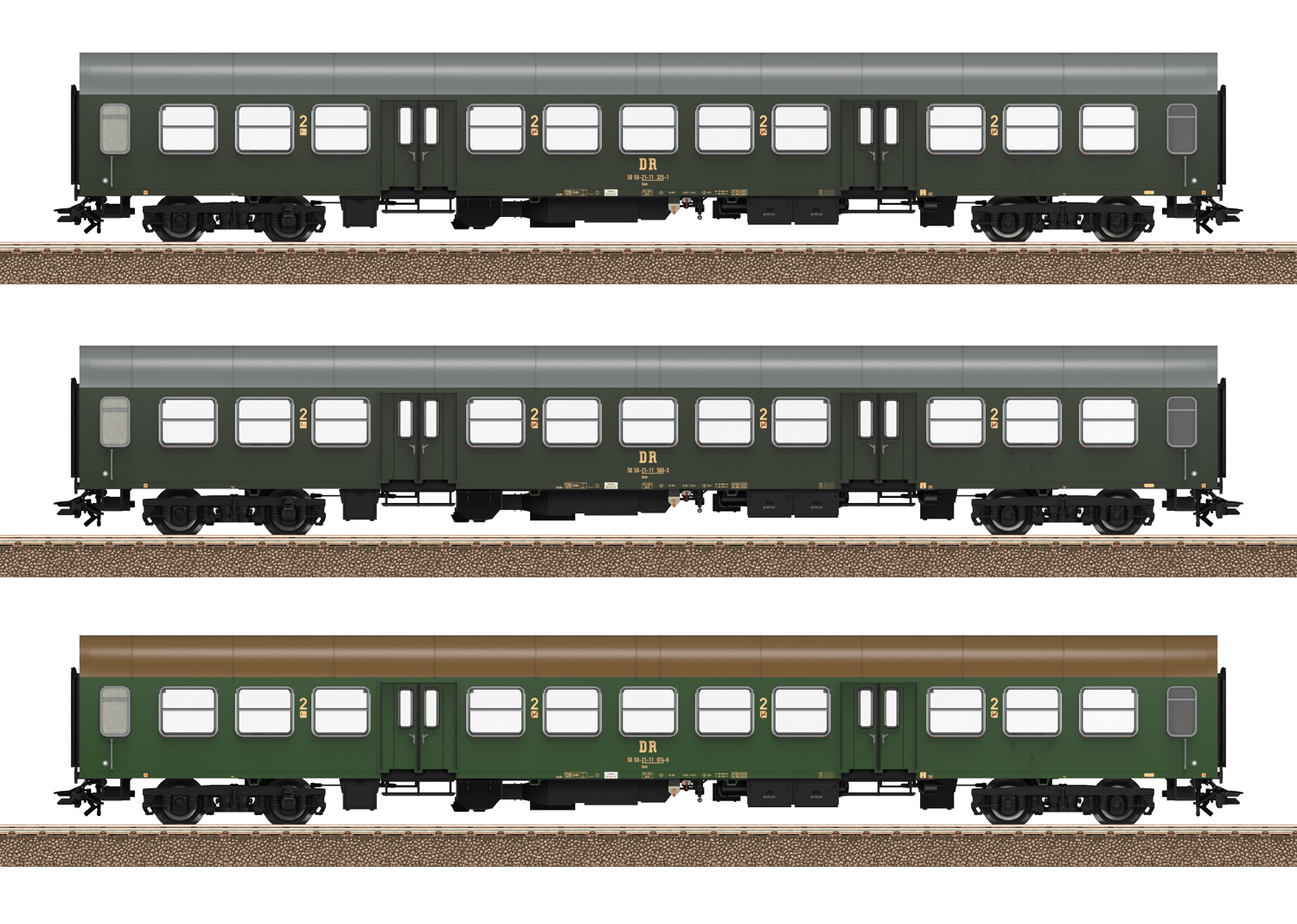 23180 DR Personenwg.-Set Halberst. 3tlg. Ep.4