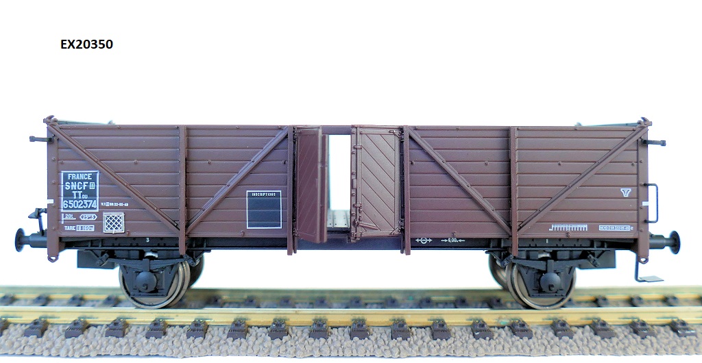 Exact-train 20350 FRANCE offener Güterwag. Klagenfurt Ep.3
