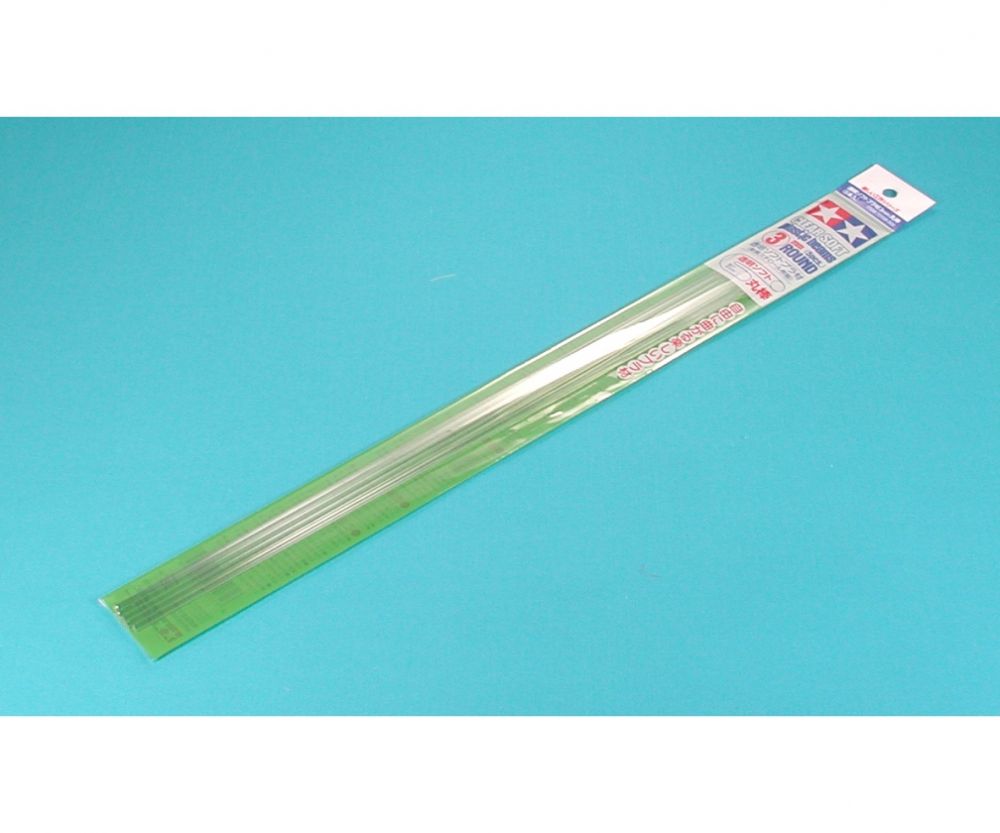 70159 Kunststoff Rundstab 3mm (5) 400 mm klar/