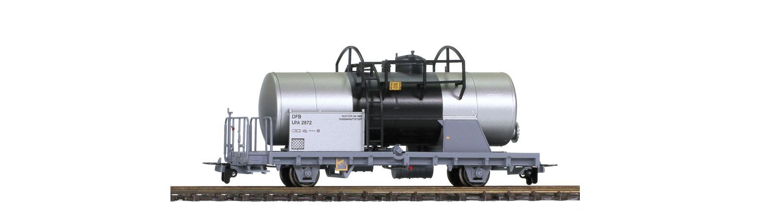 2296592 DFB Kesselwagen Uhk 2872 silber Ep.6