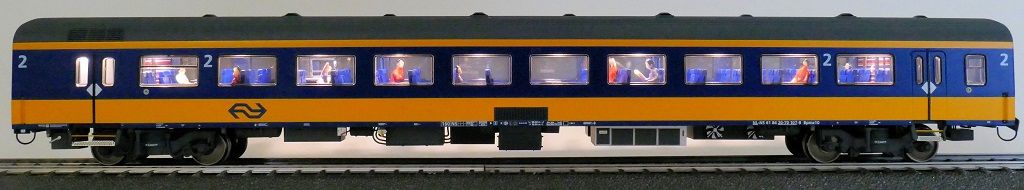 Exact-train 11152 NS Reisezugwagen ICRm 2.Kl. Bpmz Ep.6
