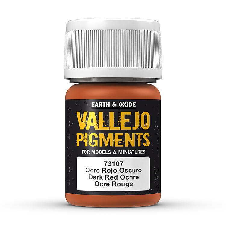73107 Pigment - Dunkel-Rot Ocker, 30 ml