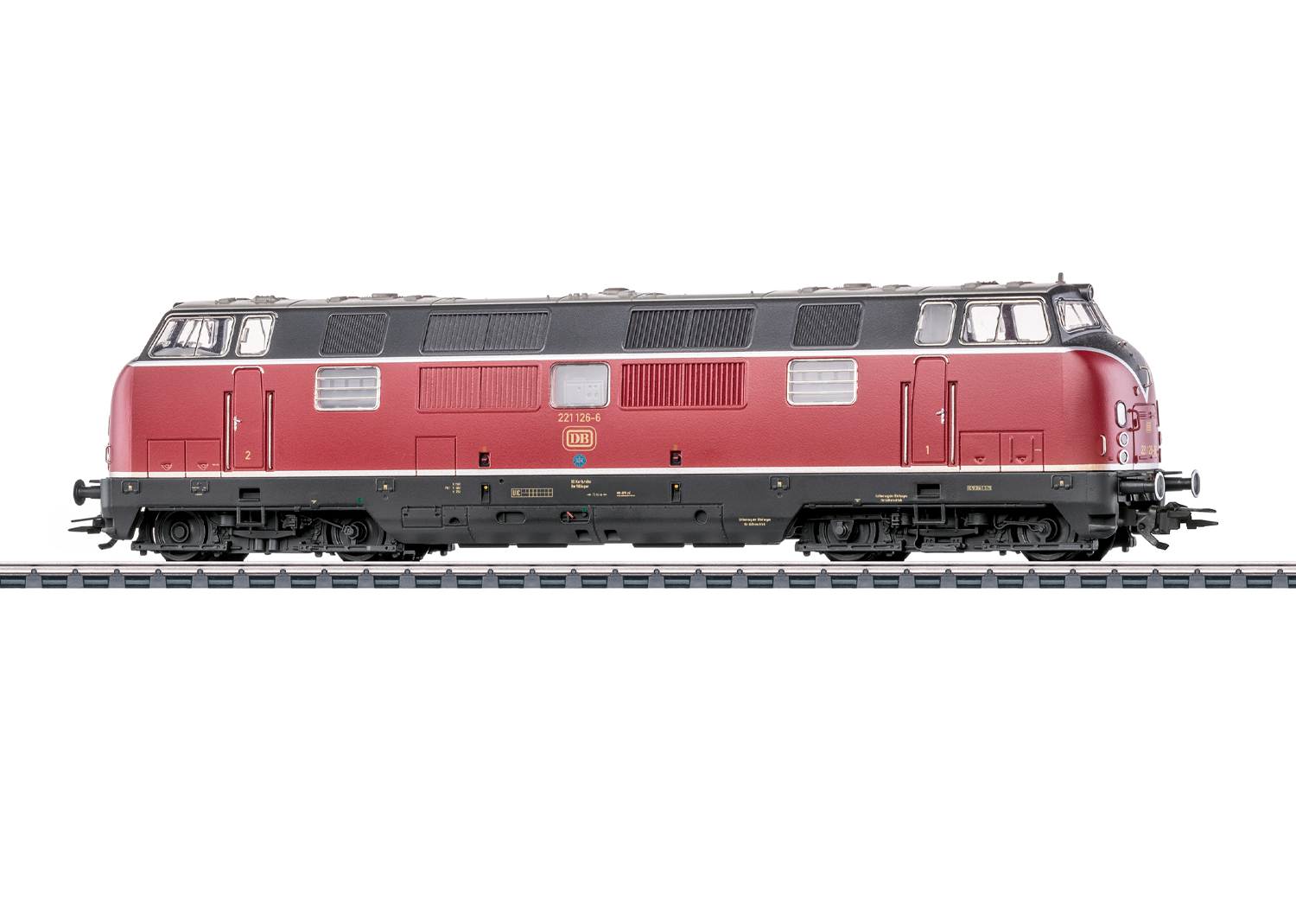 37825 DB Diesellok 221 126-6 rot Ep.4