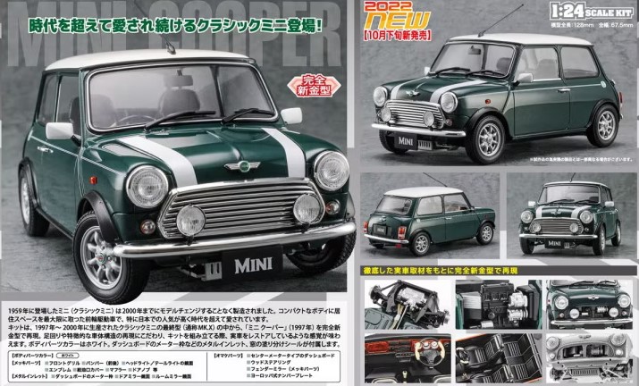 Hasegawa 621154 Mini Cooper 1.3i 1997