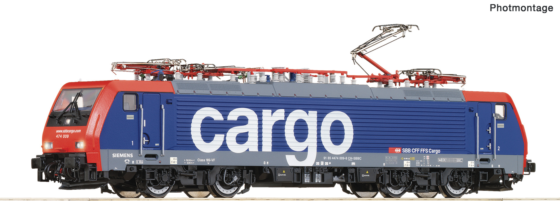 Roco 7500256 SBB Cargo E-Lok 474 009-8 Ep.6