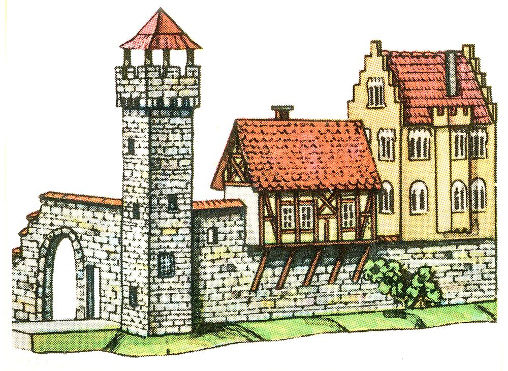 109923 B-923 Stadtmauer
