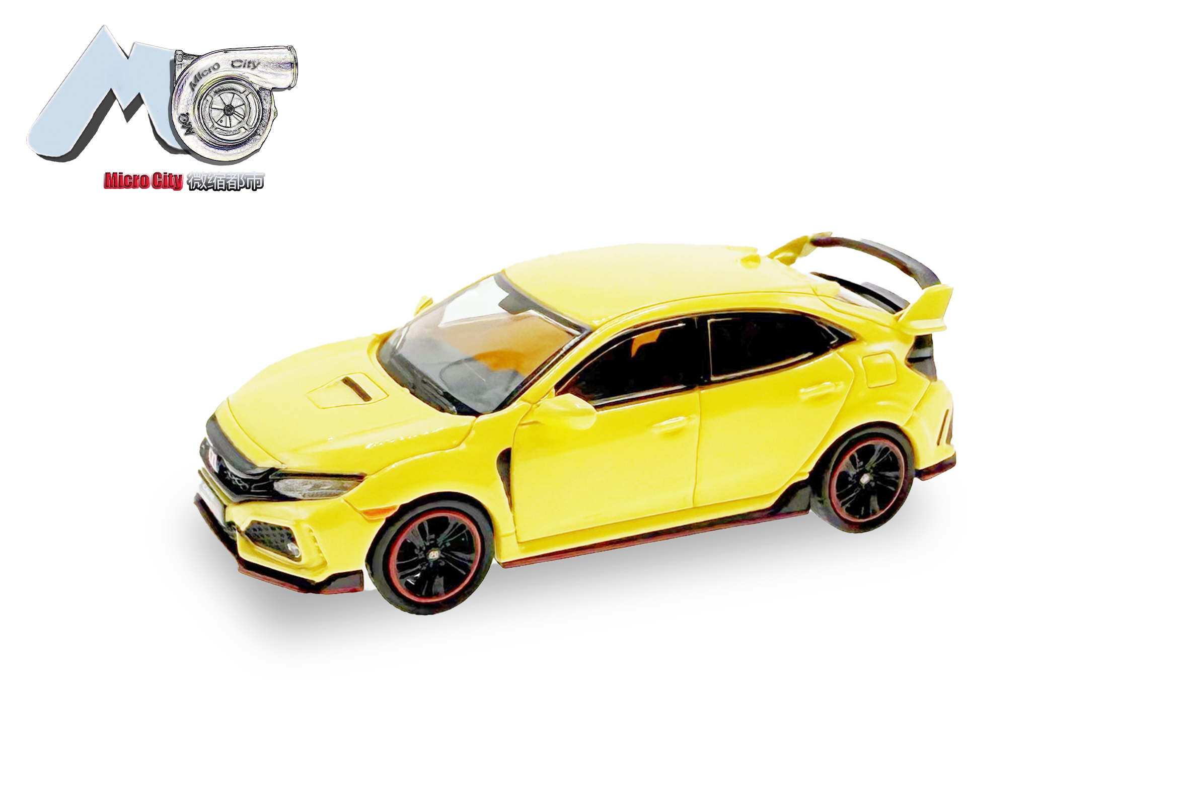 87MC000044 MicroCity: Honda Civic Type R gelb