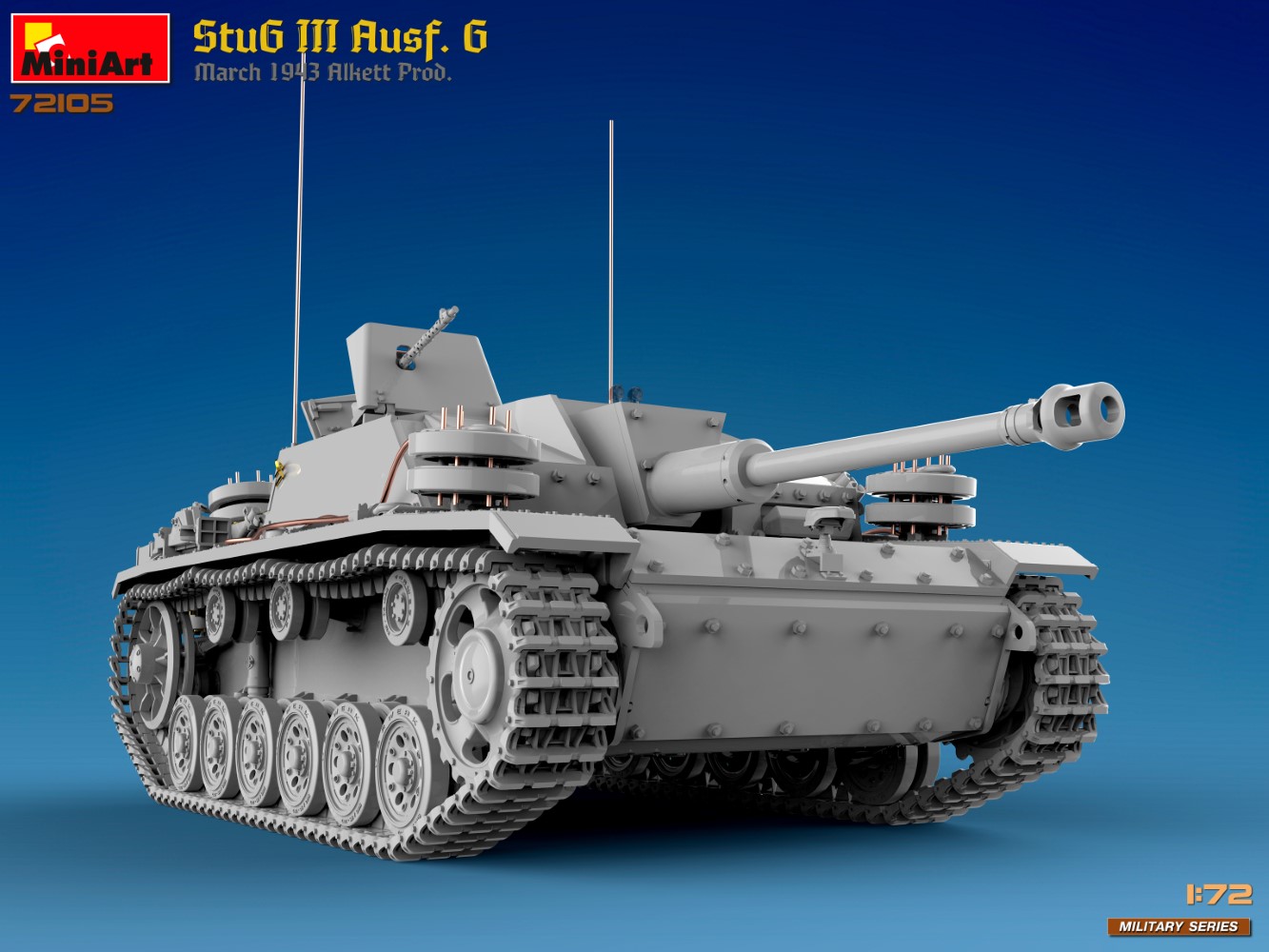 MiniArt 72105 StuG III Ausf. G March 1943 Prod.