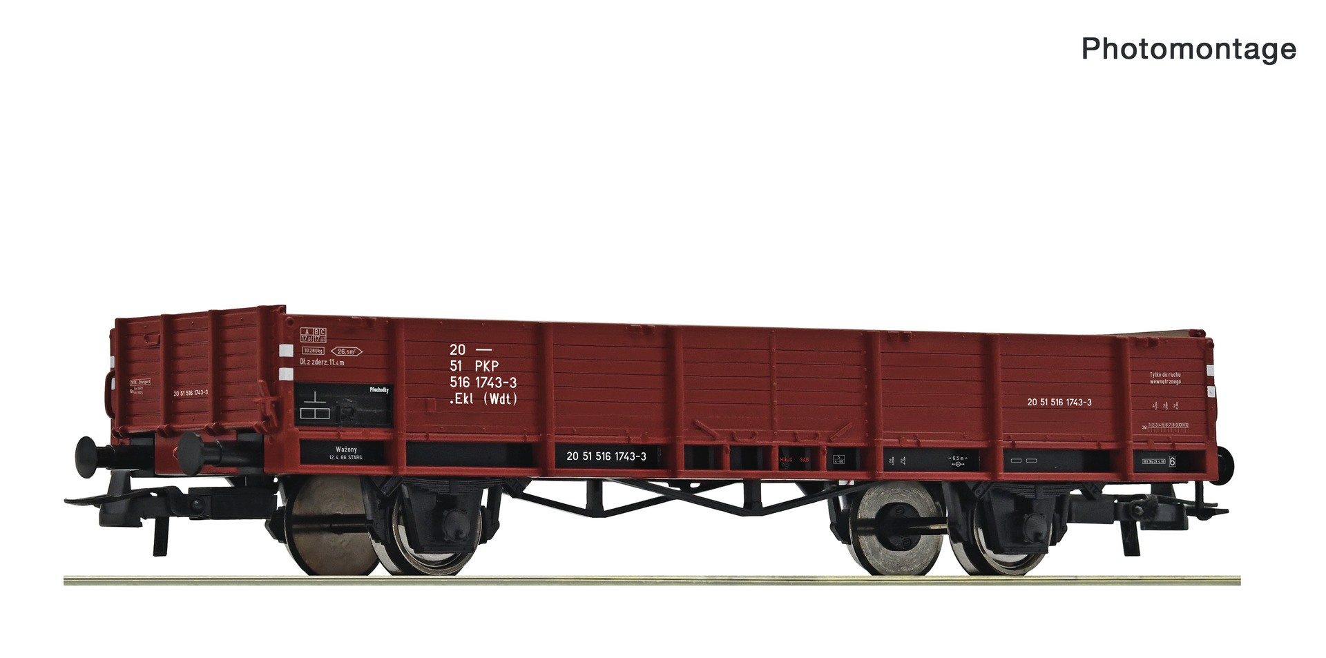 6600378 PKP Offener Güterwagen .Ed Ep.4