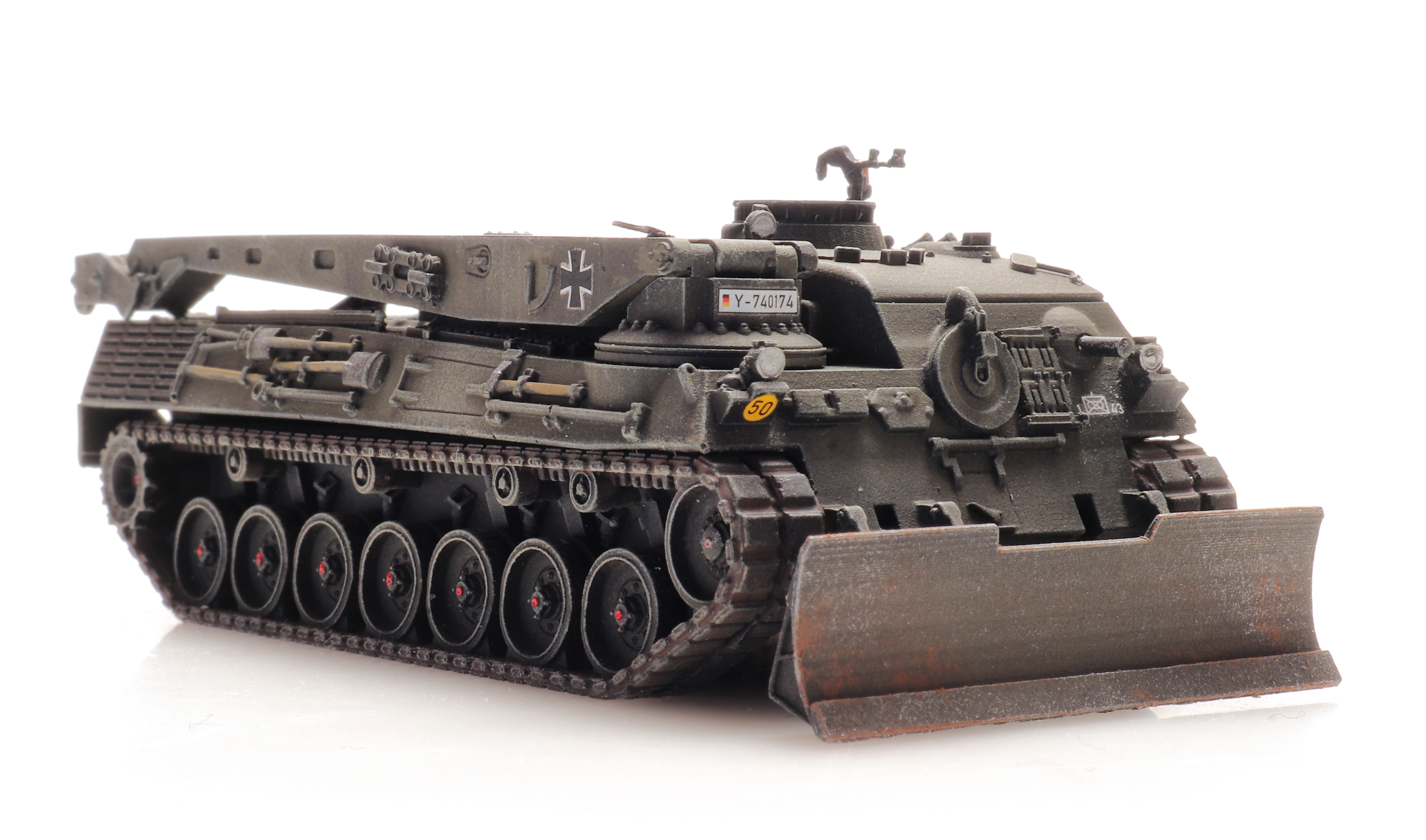 Artitec 6870421 BW Bergepanzer 2 Verladung