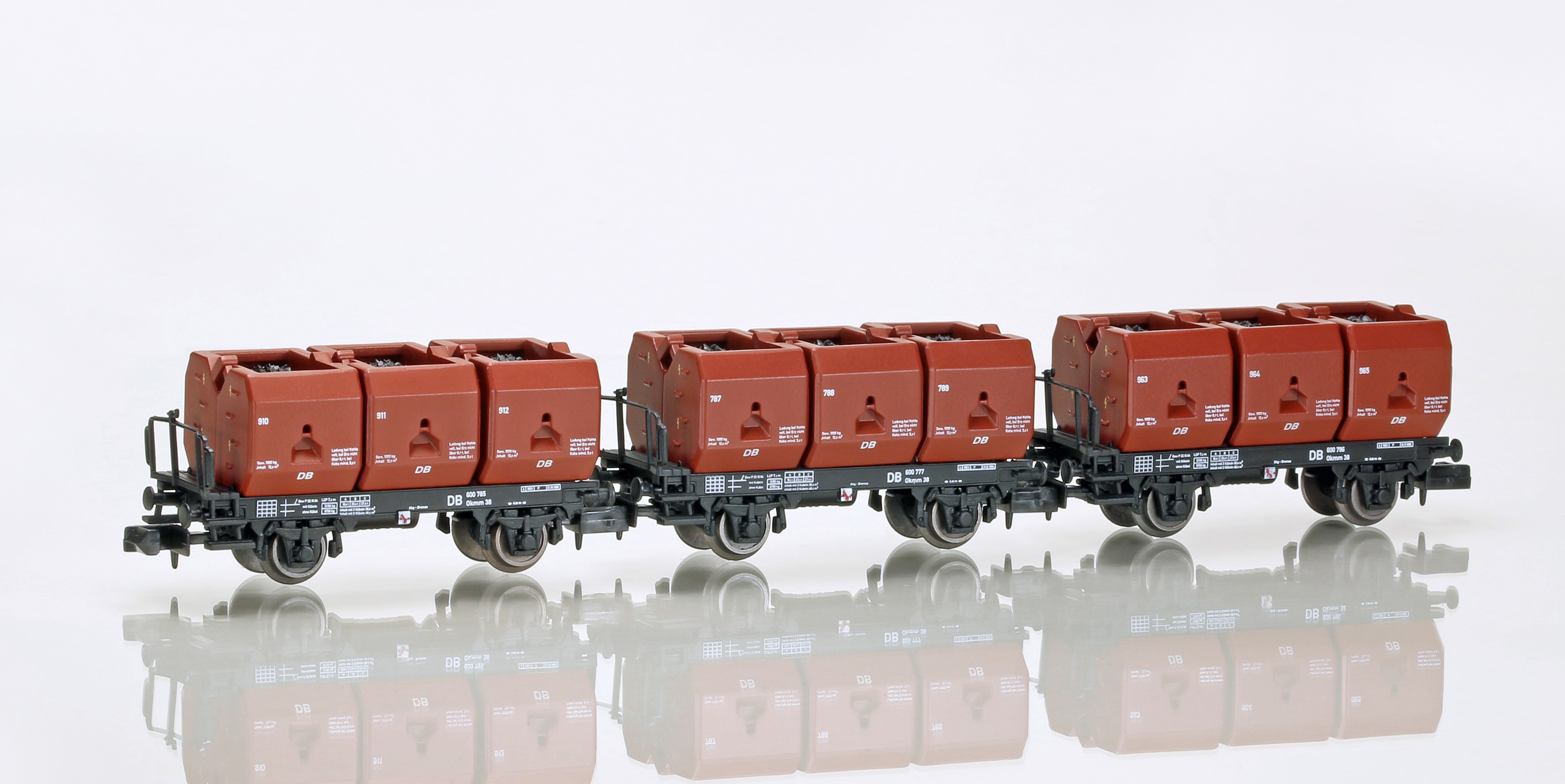 NME 201309 DB Kohlekübelwagen-Set 3-tlg Ep.3