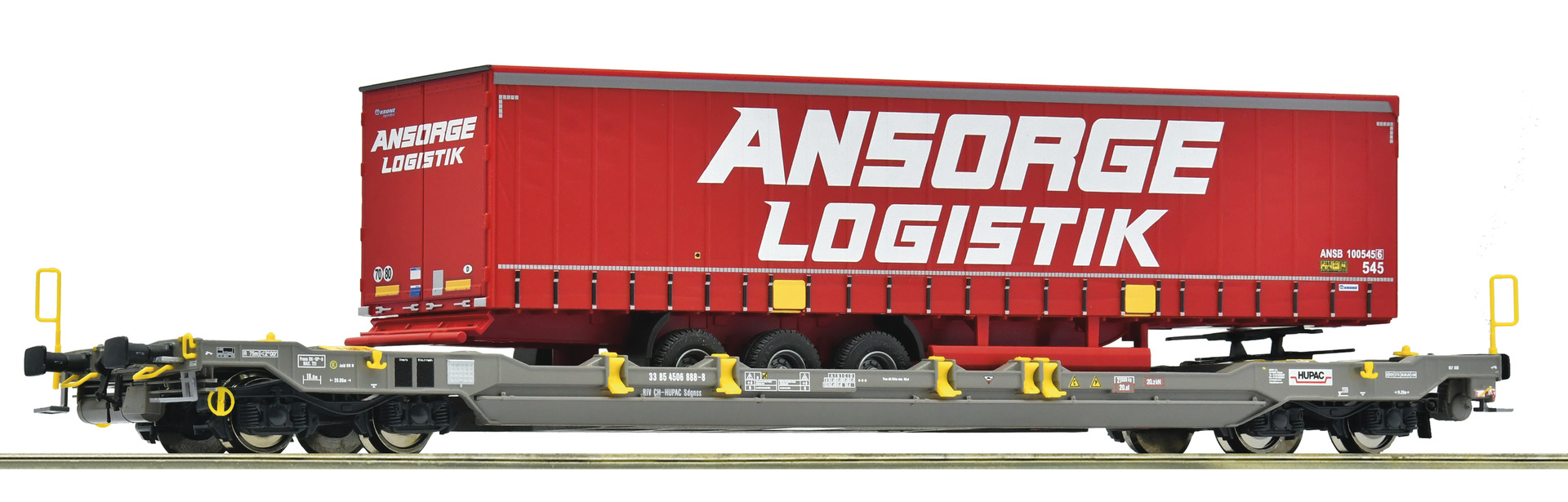 Roco 6600222 HUPAC Taschenwagen T5 "Ansorge" Ep.6