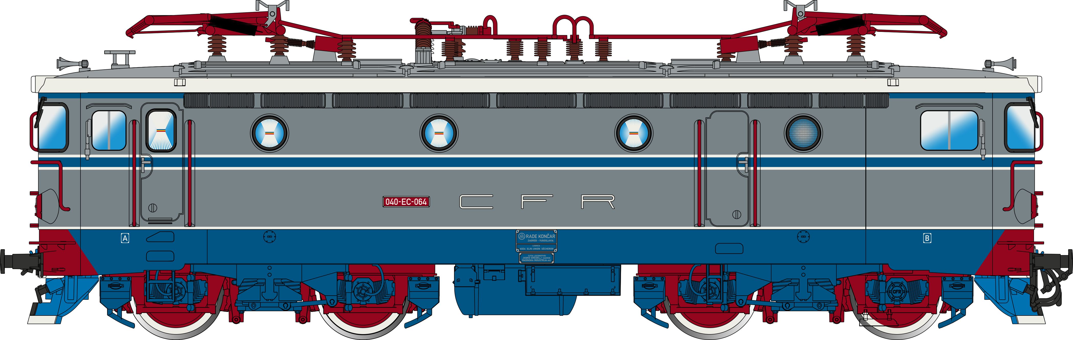 Albert Modell 040005 CFR E-Lok 040-EC-064 Ep.4