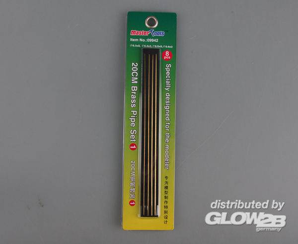 09942 20CM Brass Pipe / Messingrohr Set 1