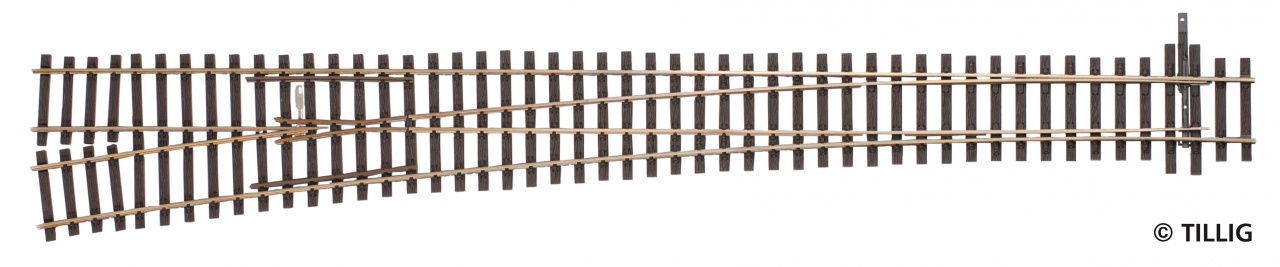 85327 Hand-Weiche links 9,4° R 2200 , L=361mm