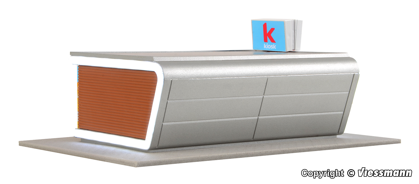 Kibri 39008 H0 Kiosk inkl. LED-Beleuchtung