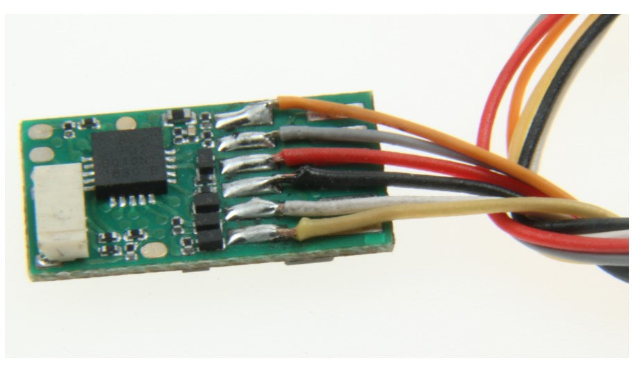 Uhlenbrock 73300 ID2 N-TT Decoder, Litzen
