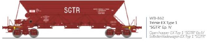 REE Modeles WB-862 SNCF SGTR Selbstentladewagen Ep.4