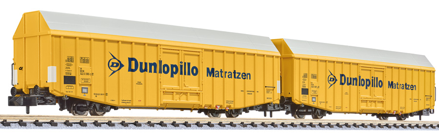 260160 DB Großraum Güterwagen-Set 2-tlg. Ep.4