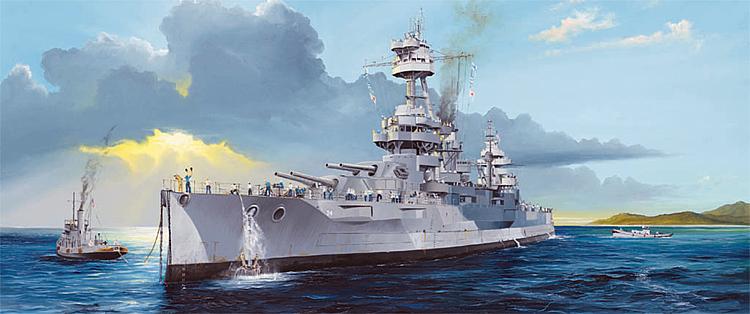 755339 USS New York BB-34 Schlachtschiff