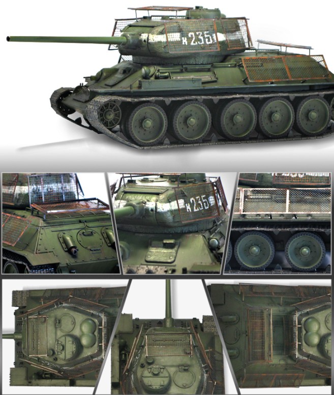 Academy 13295 T-34/85 No.183 Factory 'Berlin 1945'