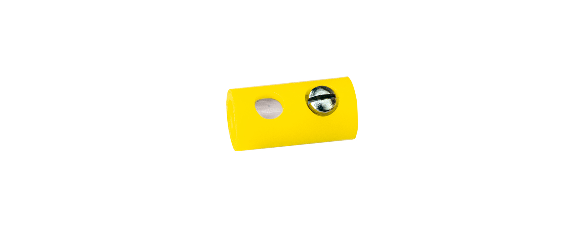 3041 Muffen rund, gelb 2,5 mm 10 St.