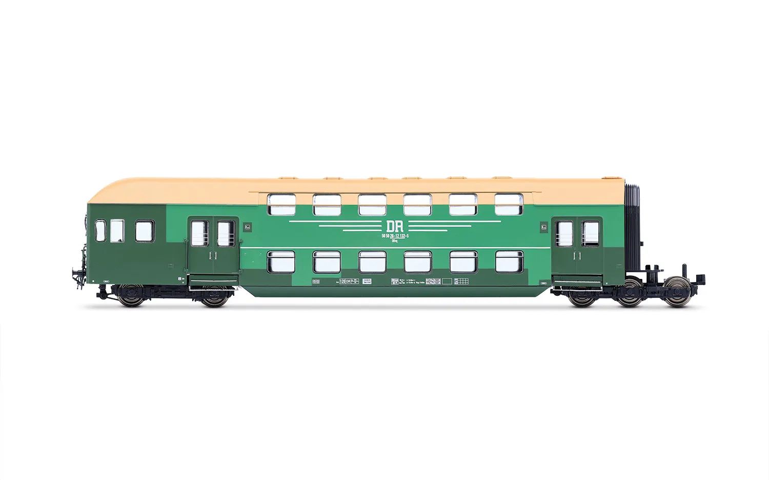 Rivarossi HR4424 DR Doppelstockwagen Set 4tlg. Ep.4