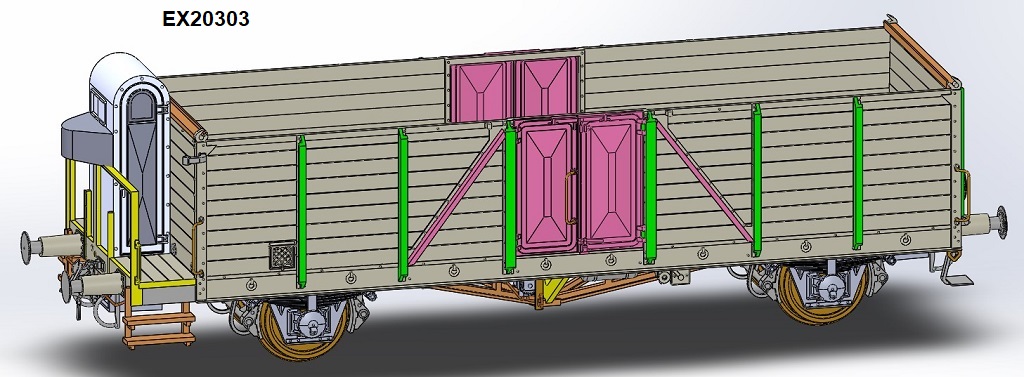 20303 SNCF offener Güterwagen Villach Ep.3