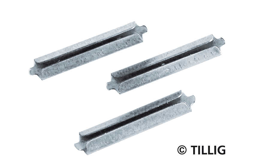 86102 Schienenverbinder blank, 25 St.