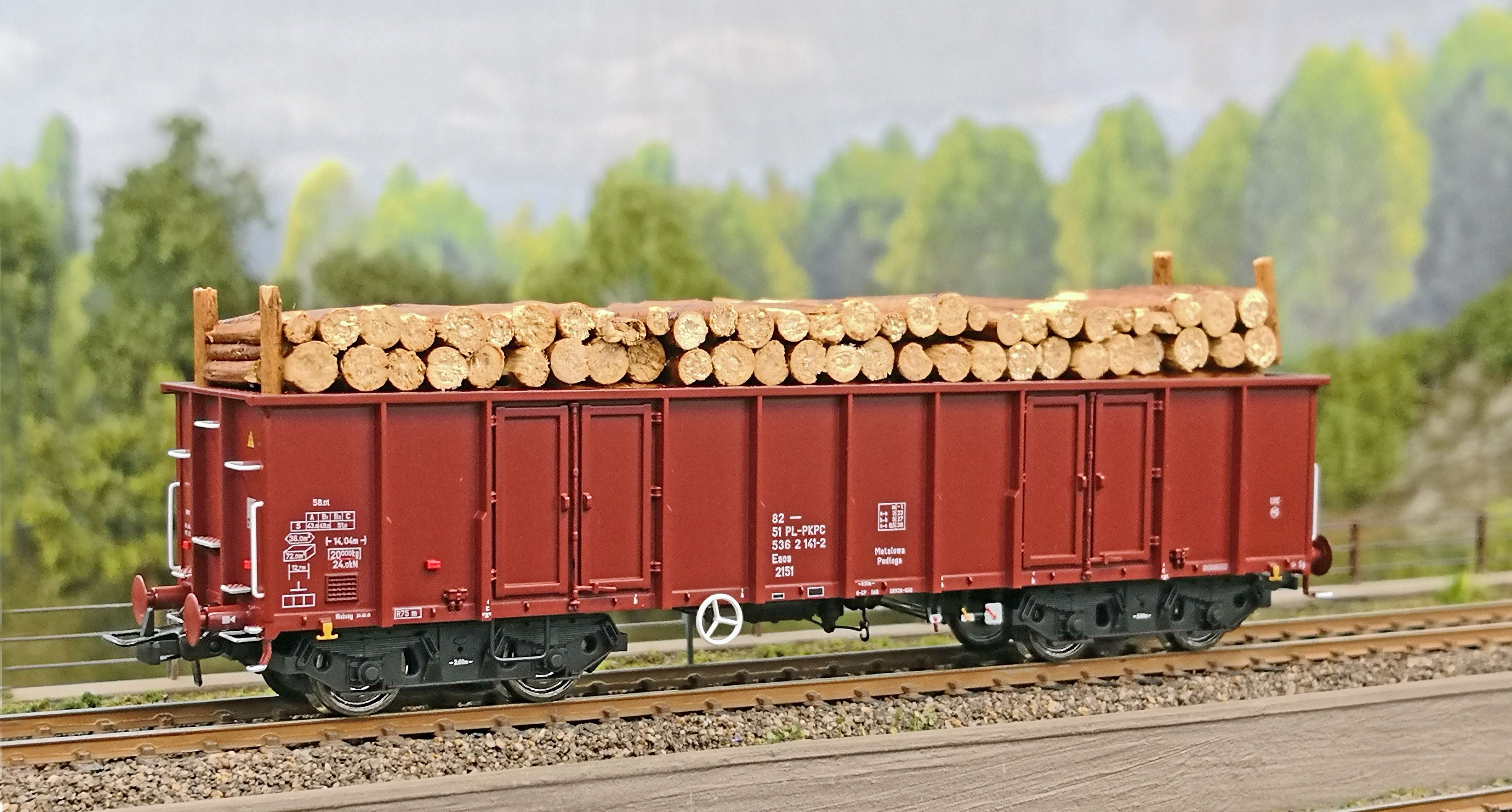 Schlesienmodelle 408001 PKP Cargo off. Güterwagen Set 3-tlg Ep.5