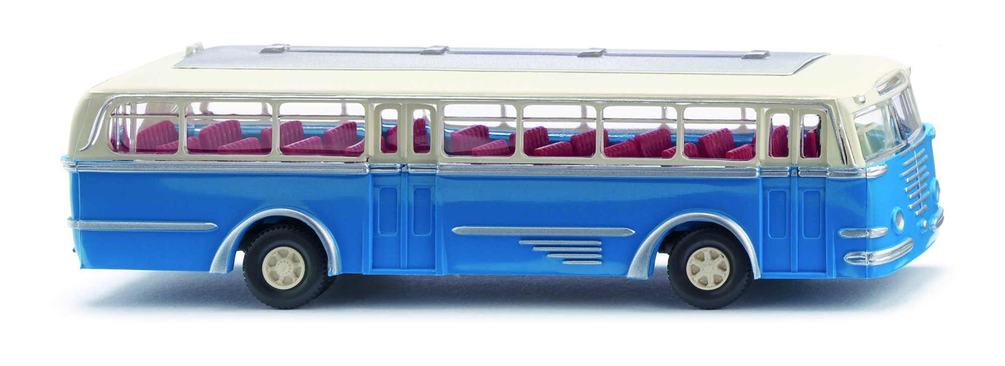 072003 Büssing Trambus himmelblau/elfenbein