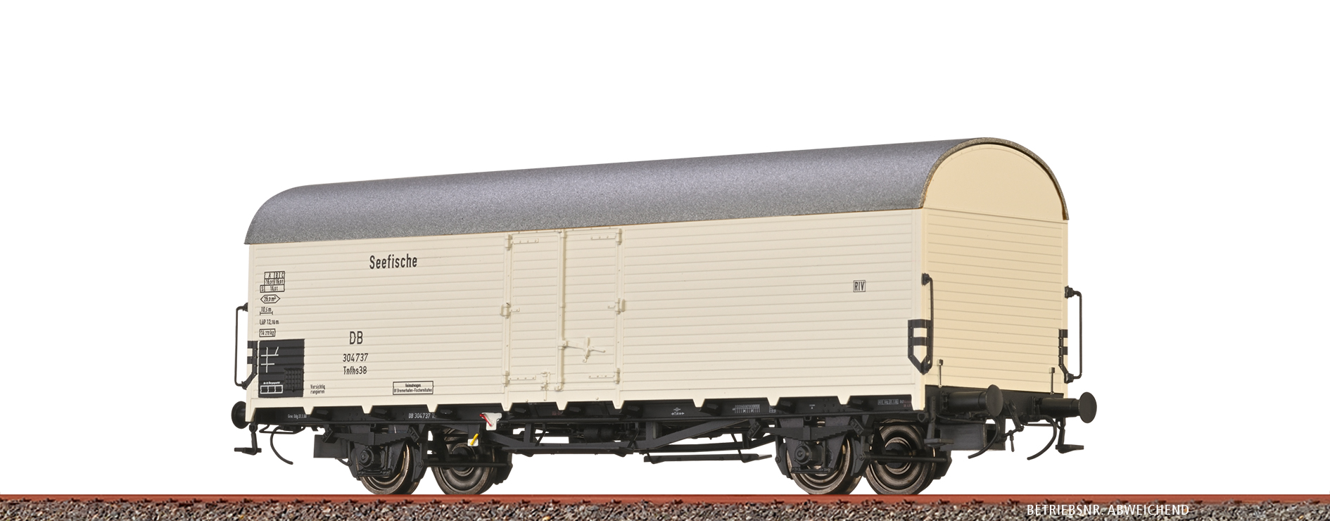 Brawa 47626 DB Kühlwagen Tnfhs38 "Seefische" Ep.3
