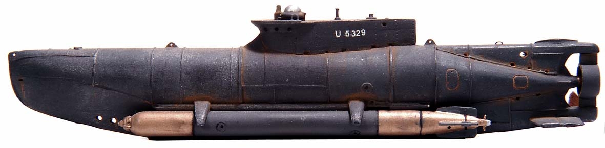 387.12 WM Klein-U-Boot Seehund+Torp.