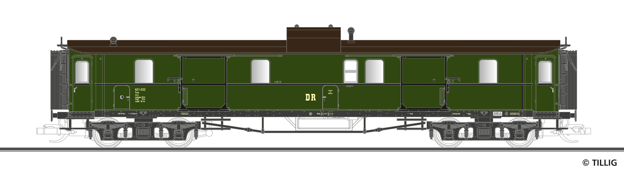 12060 Packwagen der DR