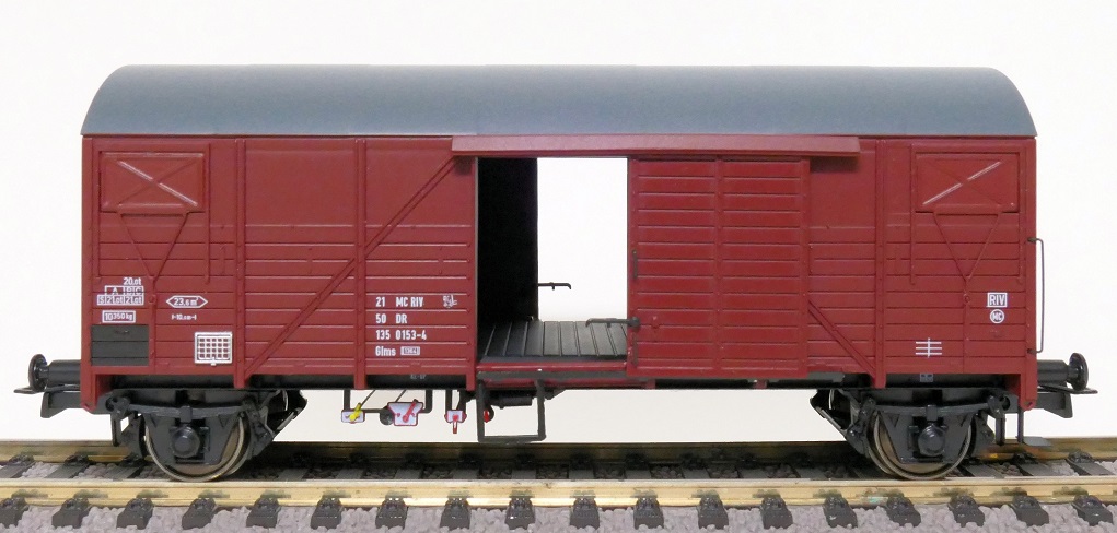 Exact-train 23655 DR gedeckter Güterwagen Glms Ep.4b