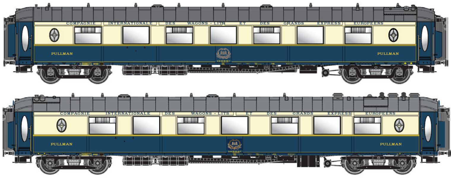 79178 CIWL Pullman-Wagen-Set 2-tlg Ep.4