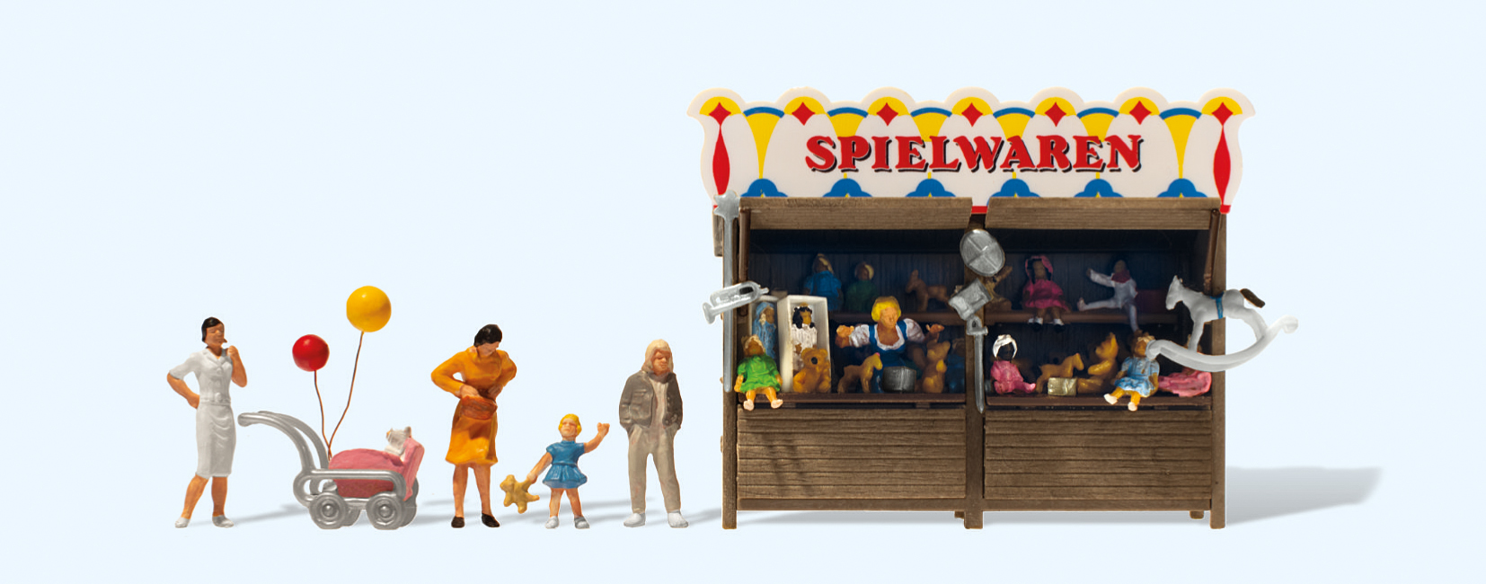 24692 Kirmesbude Spielwaren - Fertigmodell