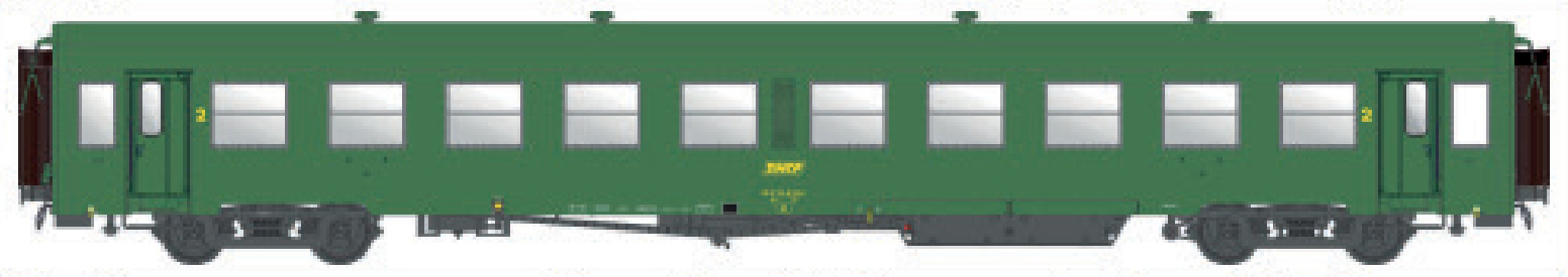MW40016 SNCF Personenwagen USI B10t U60 Ep.4a