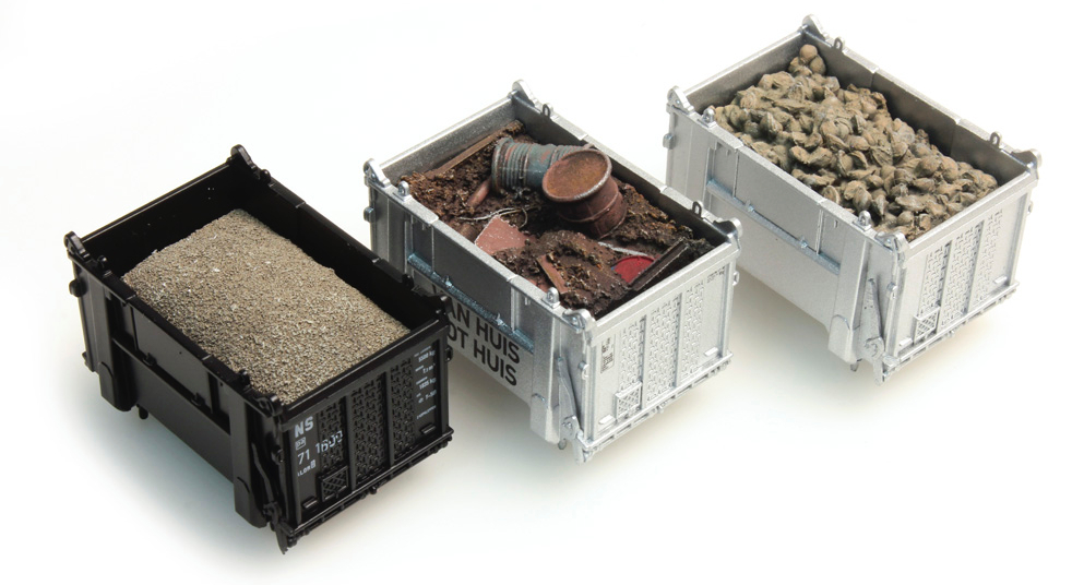 487.801.01 Ladegut Container: Rüben, Schrot, Sand