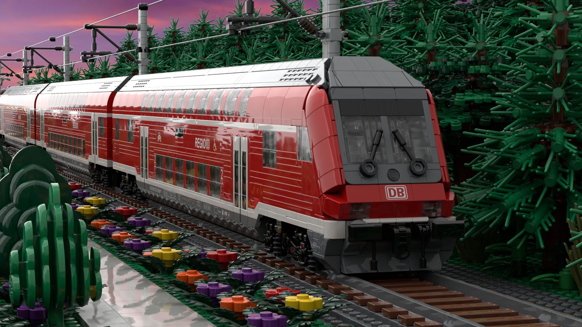 SH-3017 DBAG Dosto Steuerwagen DBbzfa 761