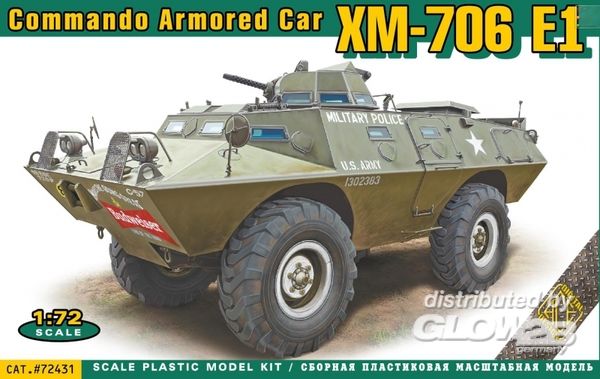 ACE 72431 XM-706 E1 Commando Armored Car