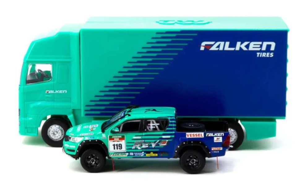 T64-041-FAL Tarmac: Toyota Hilux, Falken, AXCR