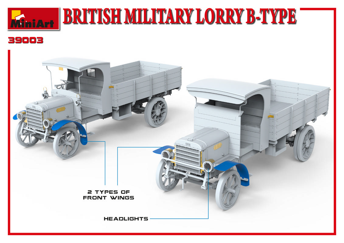 MiniArt 39003 British Military Lorry B-Type