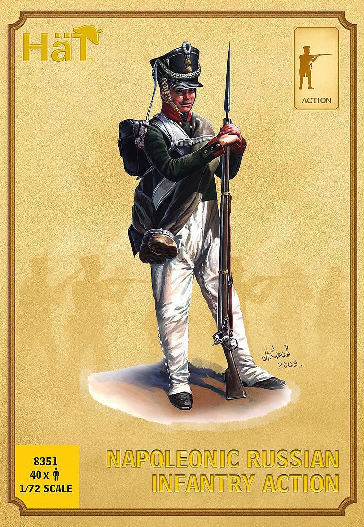 8351 Russische Infanterie, in Aktion